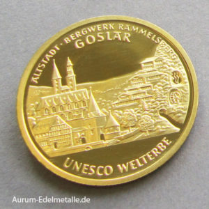 100 Euro Gold UNESCO 2008 Goslar