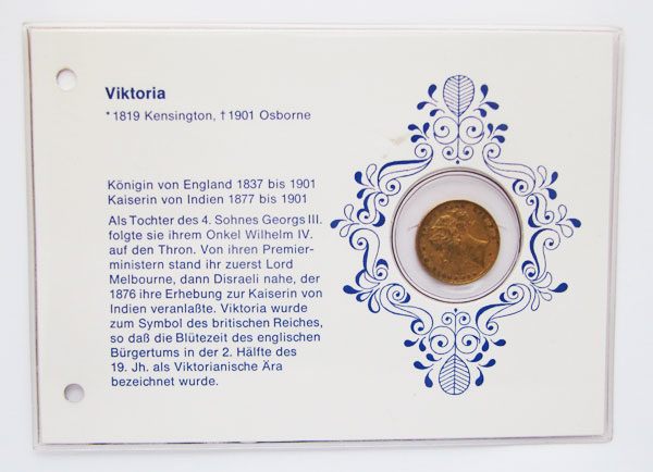England One Pound Sovereign Queen Victoria