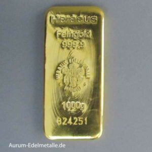Goldbarren 1 Kg Goldbarren 1000g resale