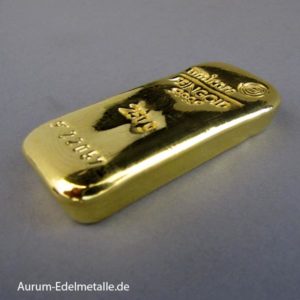 Goldbarren 9999 gegossen 250g div. Hersteller