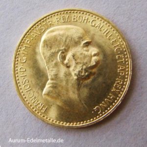 Österreich 10 Kronen 1848-1908 Franz Joseph