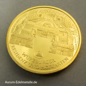 Deutschland 100 Euro 1_2oz Gold Würzburger Residenz