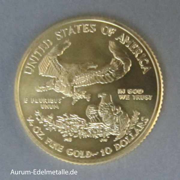 American Eagle Goldmünze 1_4 oz