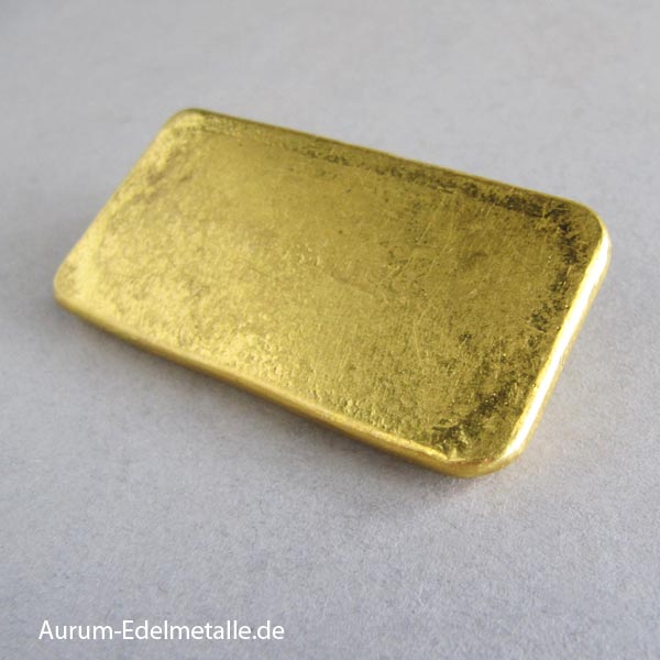 Historische Goldbarren SBS 100g Schweiz S.B.S Metaux Precieux