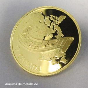 Goldmünze 100 Dollars 1981 O Canada