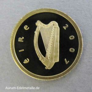 Irland Goldmuenze 20 Euro 2007 Keltische Kultur