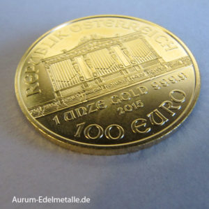 Wiener Philharmoniker Gold 100 Euro Österreich