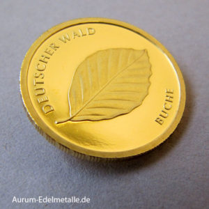 Deutschland 20 Euro Gold Buche Deutscher Wald 2011
