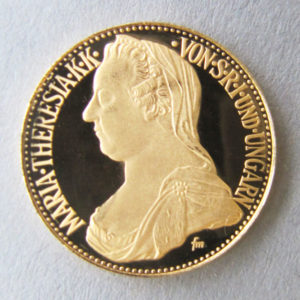 Maria Theresia Taler Gold