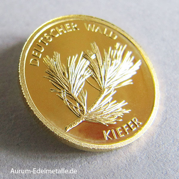 20 Euro Goldmünze Deutscher Wald Kiefer 2013