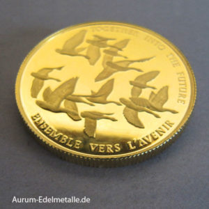 Kanada 100 Dollars 1_2 oz Goldmünze Wildgänse 1978