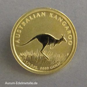 Australien Kangaroo 1_10 oz Gold 2008