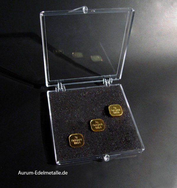 Goldbarren 8 g Feingold Geschenkbox