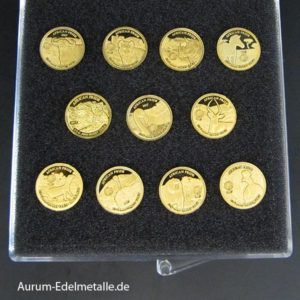 Goldmünzen Kollektion African Pride 2017