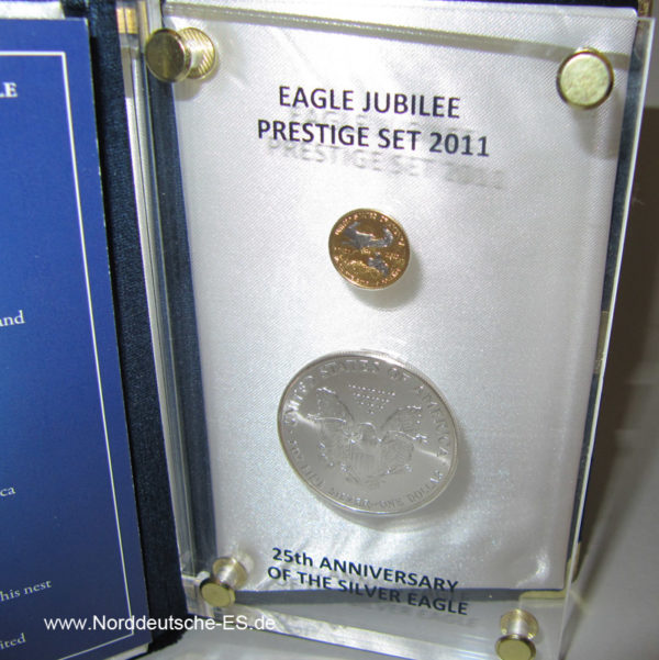 First Silver Eagle Prestige Set 2011