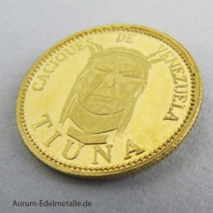 Caciques de Venezuela Gold-Medaille Tiuna