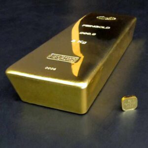 Goldbarren 5kg Feingold 9999 NES
