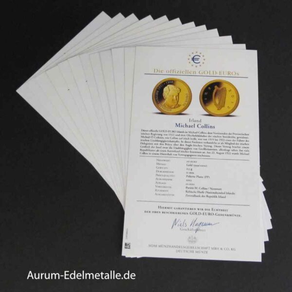 GOLD-EUROs 14 Goldmünzen 2011 2012 2013