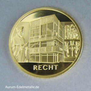 Deutschland 100 Euro Goldmünze 1_2 oz Recht 2021