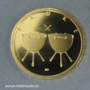 Deutschland 50 Euro Goldmünze 2021 Pauke