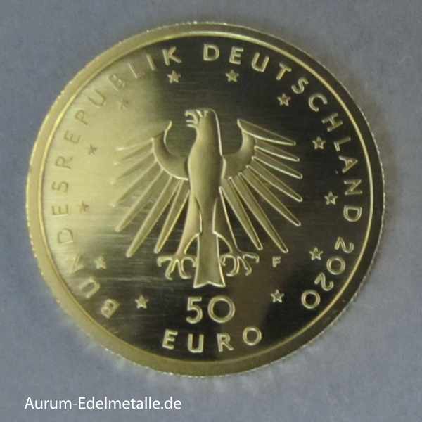Deutschland 50 Euro Goldmünze 2020 Orchesterhorn