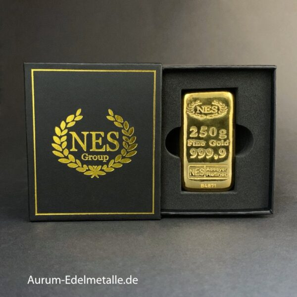 250g Goldbarren 999.9 Norddeutsche
