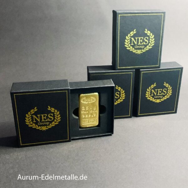 250g Goldbarren 999.9 Norddeutsche