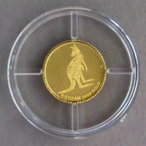 Australien Minigoldmünze Kangaroo 2 Dollars 2016