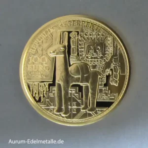 Österreich 1/2 oz Goldmünze 100 Euro Der Goldschatz der Inka 2021 - Magie des Goldes