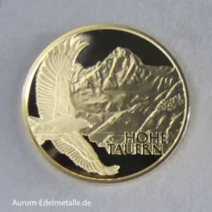 Österreich 1/4 oz Goldmünze 50 Euro Am Höchsten Gipfel 2020