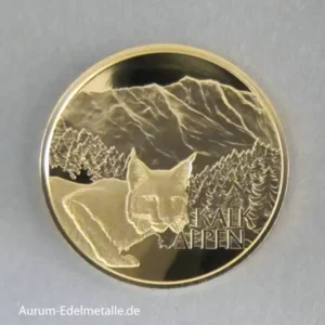 Österreich 1/4 oz Goldmünze 50 Euro Im Tiefsten Wald 2021