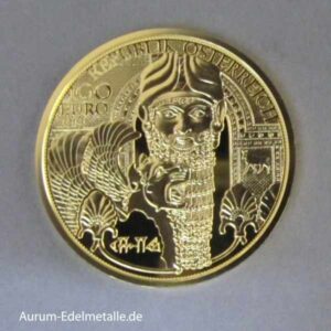Österreich 1/2 oz Goldmünze 100 Euro Das Gold Mesopotamiens 2019 - Magie des Goldes