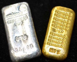 Gold-und-Silberbarren Ankauf